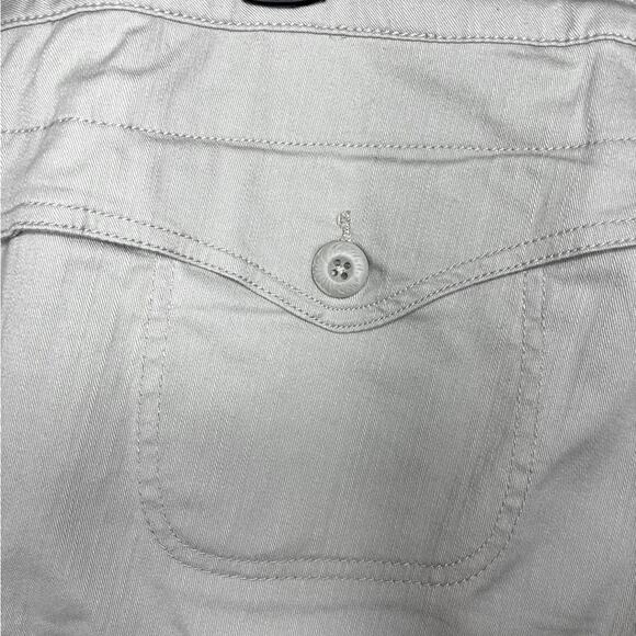 WOOLRICH Tan Capris Cotton/Spandex‎ Front Pockets Size 14 Petite - Picture 6 of 11